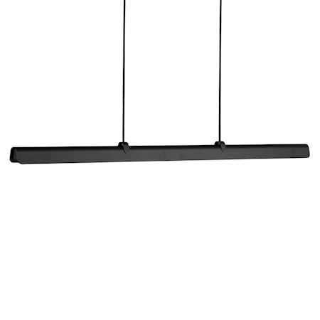 Fold Pendel Svart struktur Linjär 118 cm