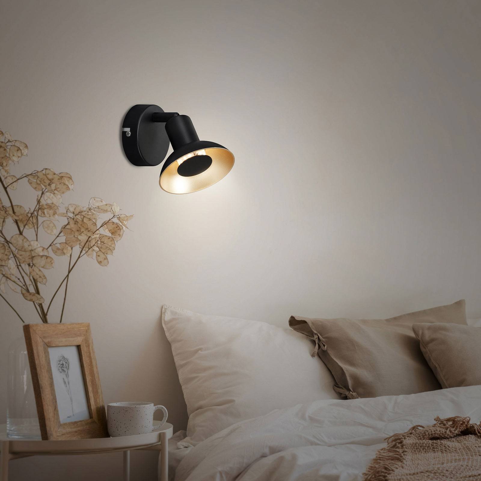 LED-vägglampa Kukui, 1 lampa