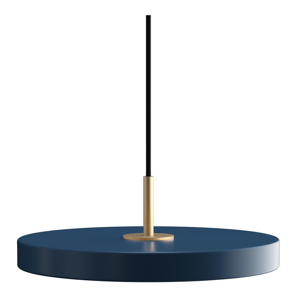 Umage - Asteria Taklampa med sladd mini 31 cm Petrolblå