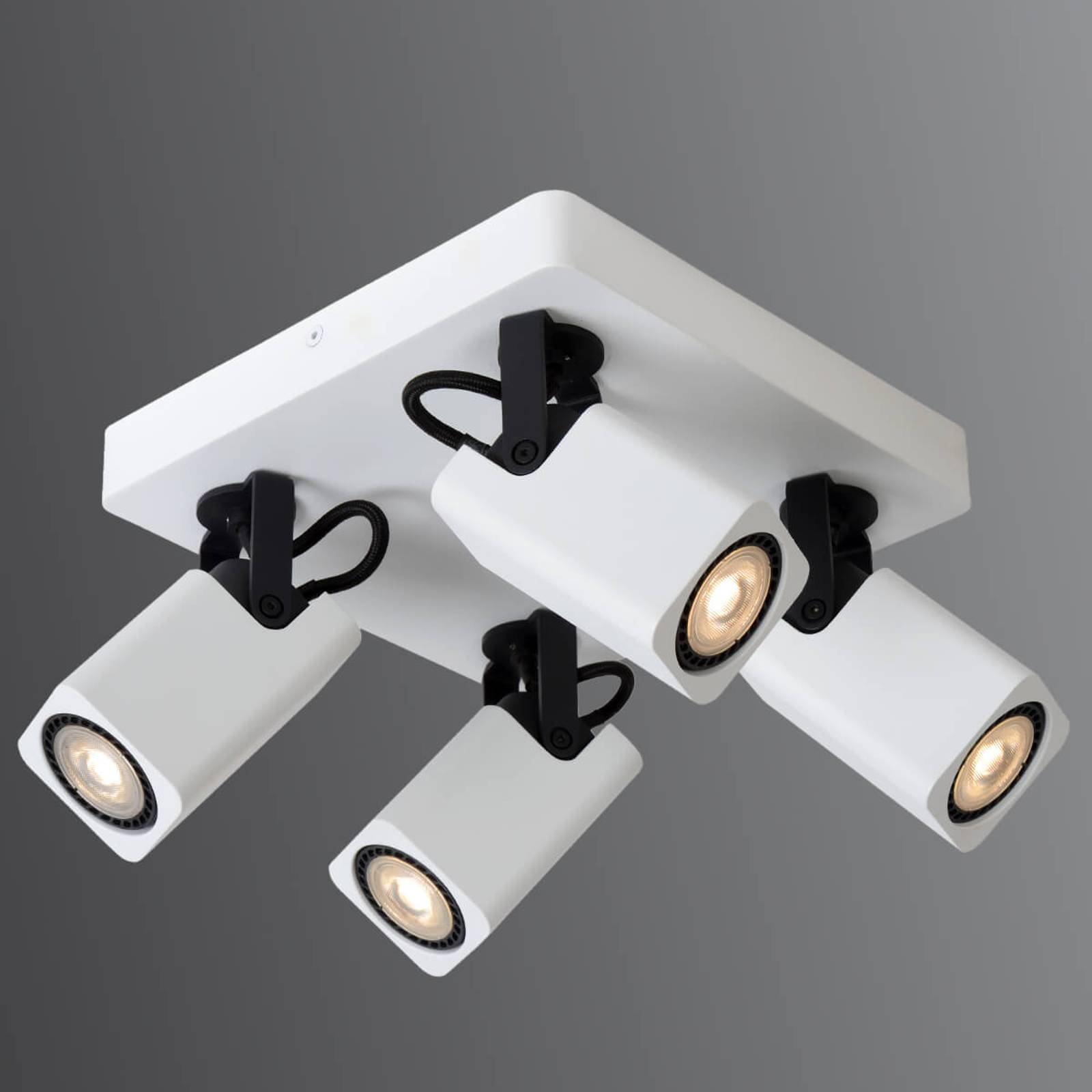 LED-taklampa Roax med 4 ljuskällor