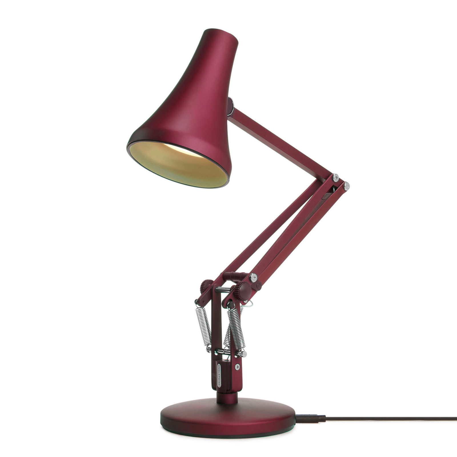 Anglepoise 90 Mini Mini LED-bordslampa bärröd