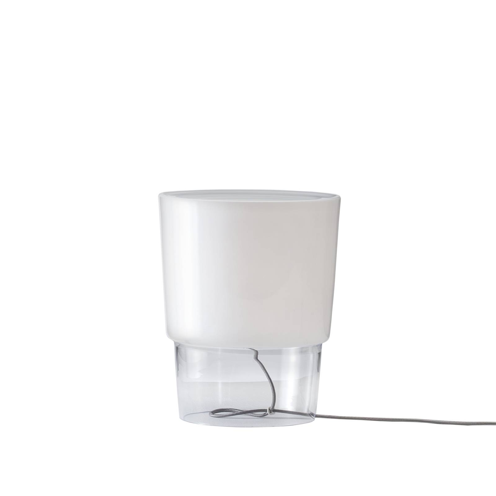 Prandina Vestale T3 bordslampa vit/klar