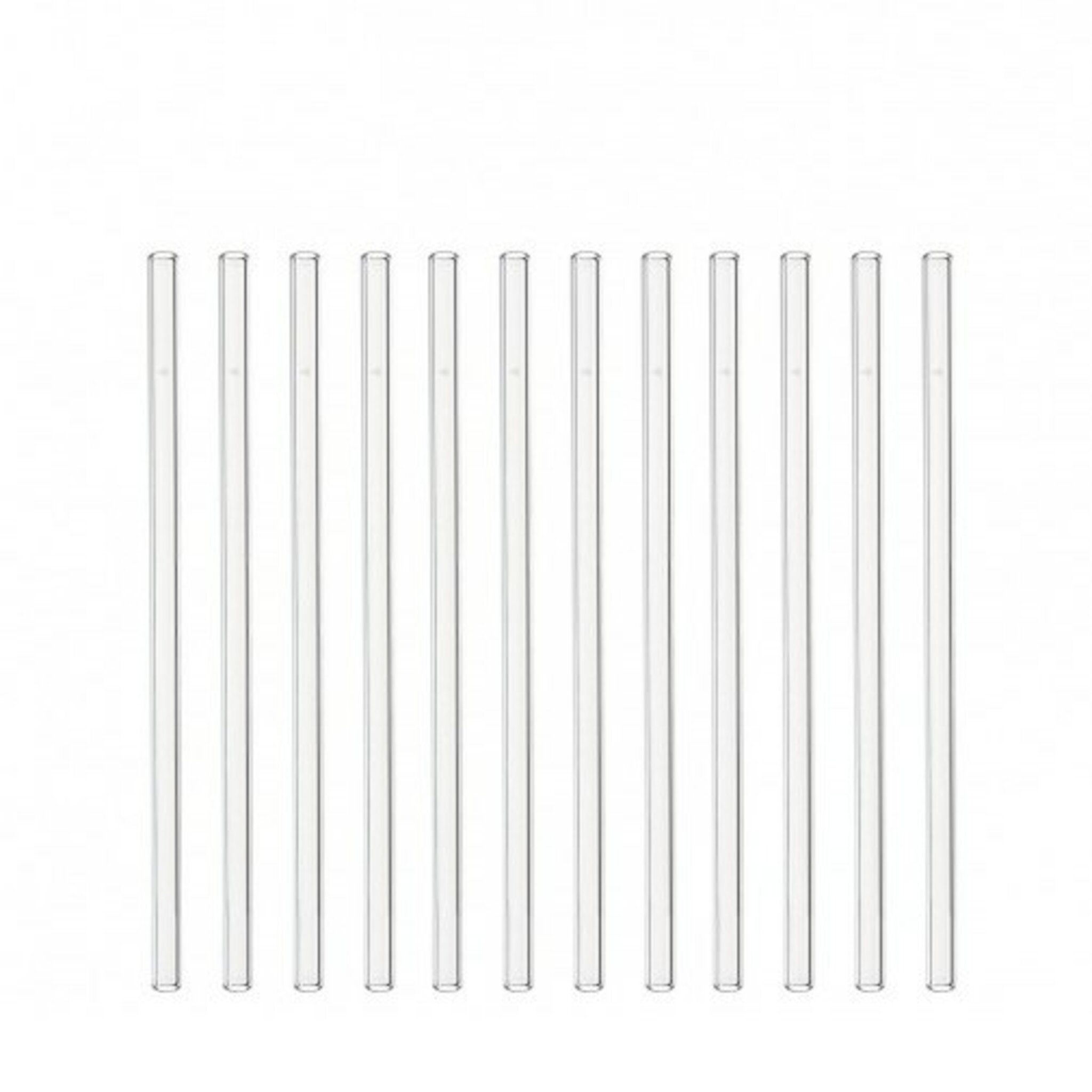 CIAO Sugrör Glas 20cm 12-pack