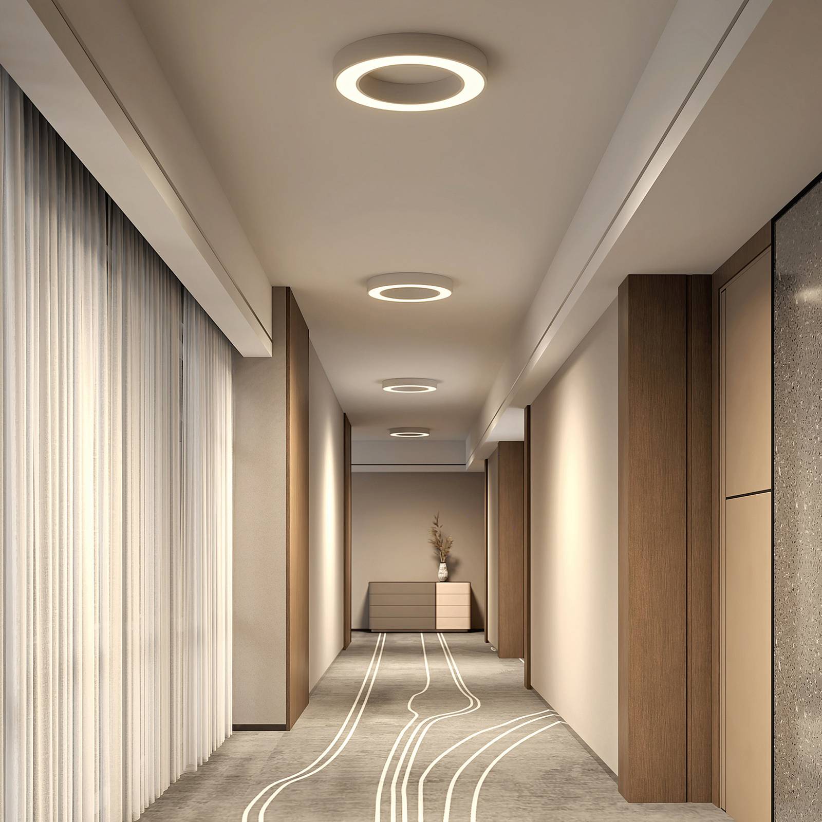 Arcchio Sharelyn LED-taklampa, 60 cm