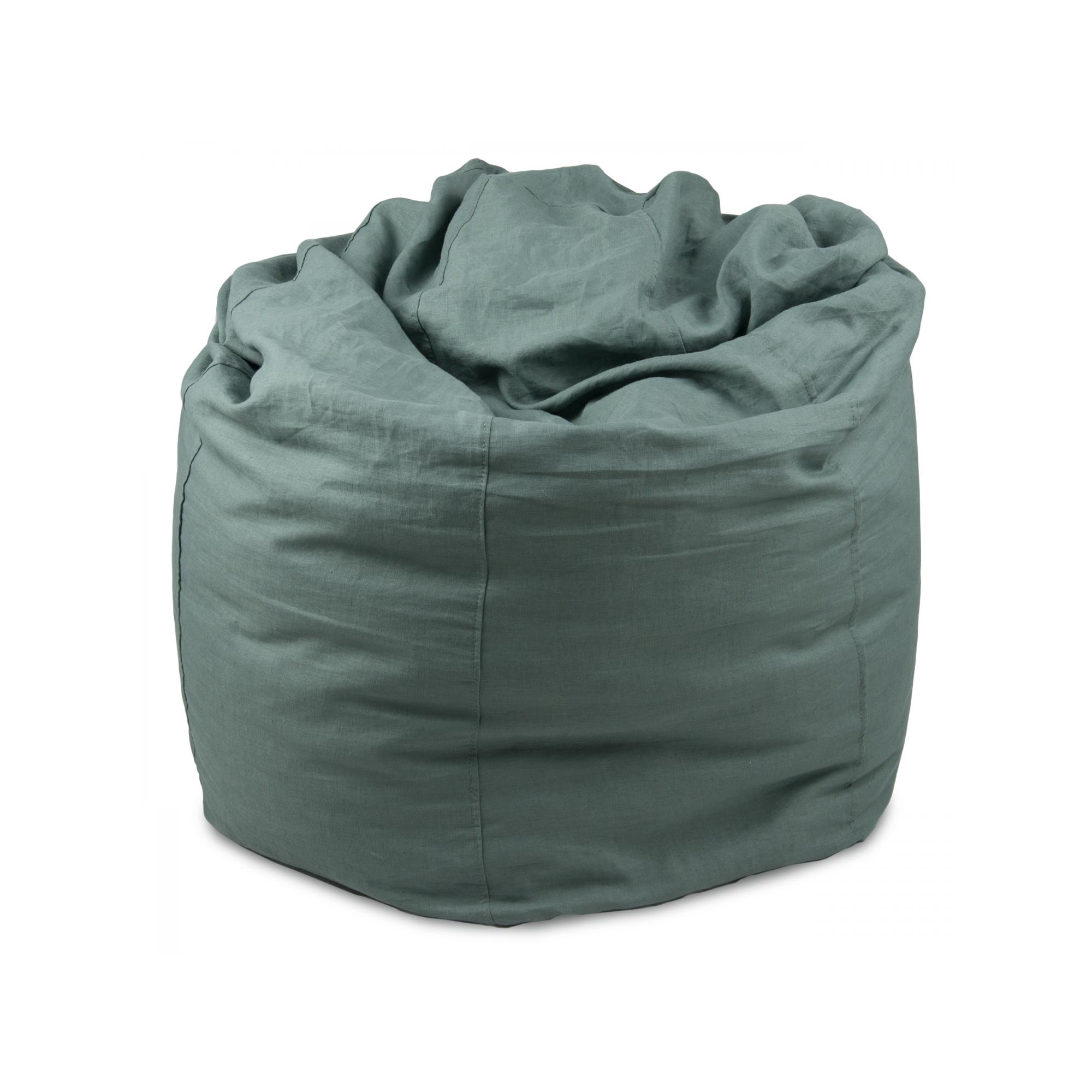 Sittsäck linne Petrol green Mood NG Baby