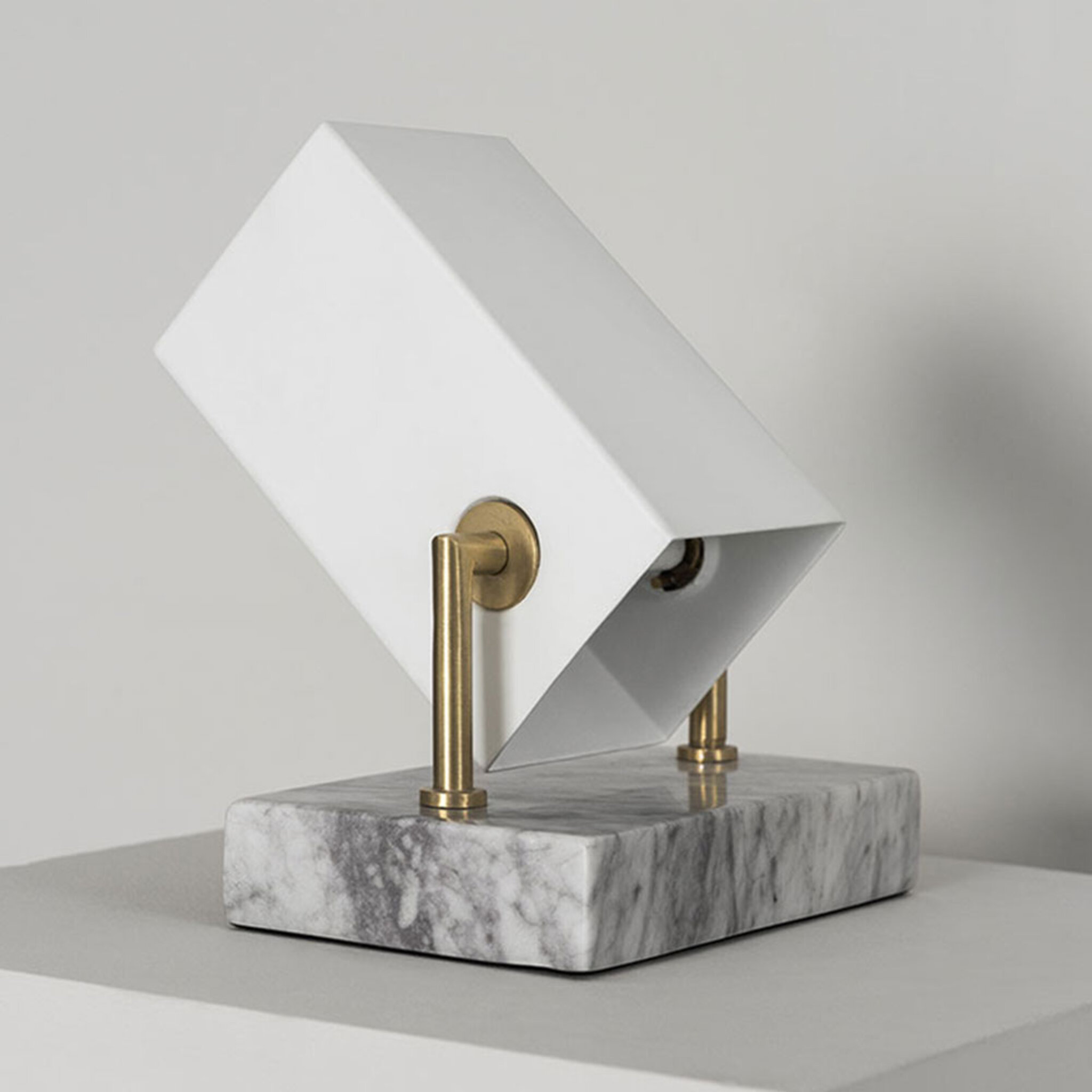 Bordslampa Box floor Spot White