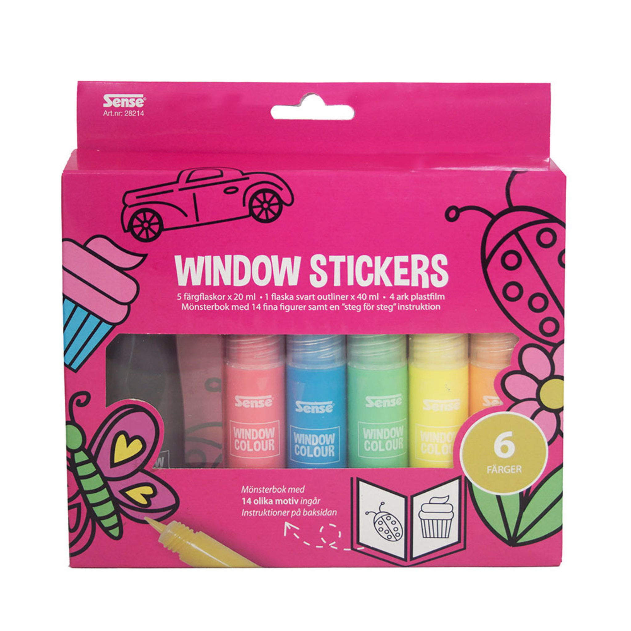 Fönster Stickers