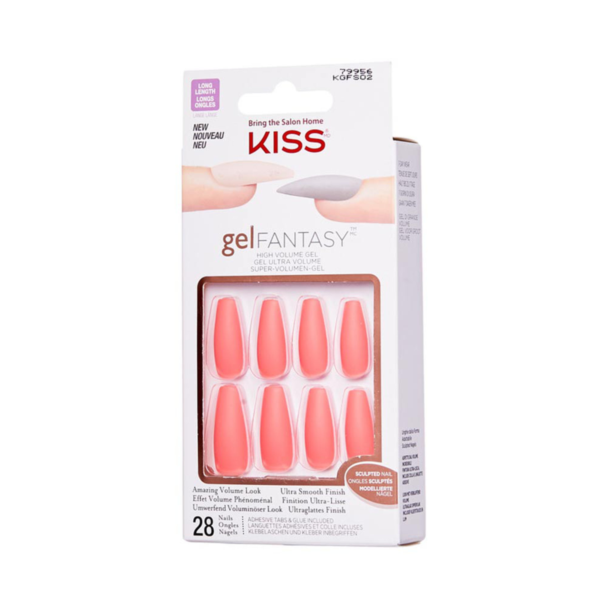 Gel Fantasy Lösnaglar - Back it Up , 28 nails