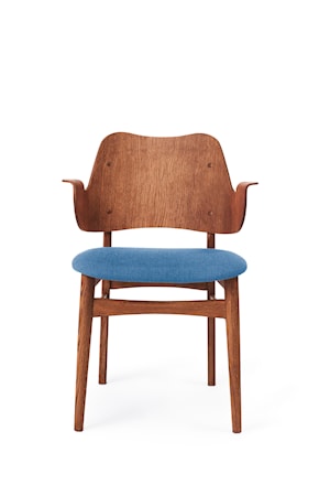 Gesture Stol S Sea Blue Teak