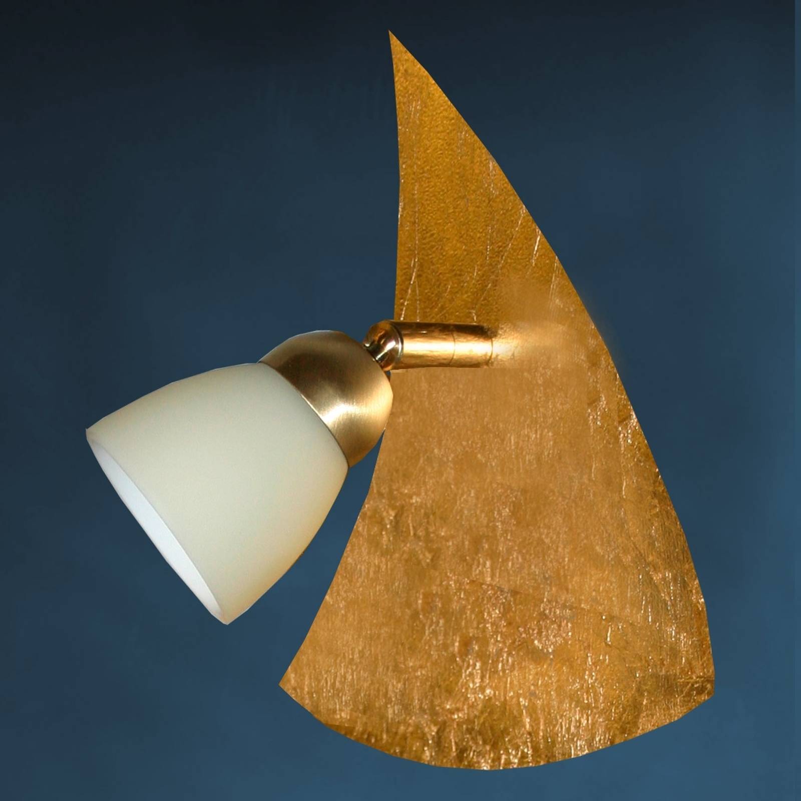 Vägglampa Elegance, guld