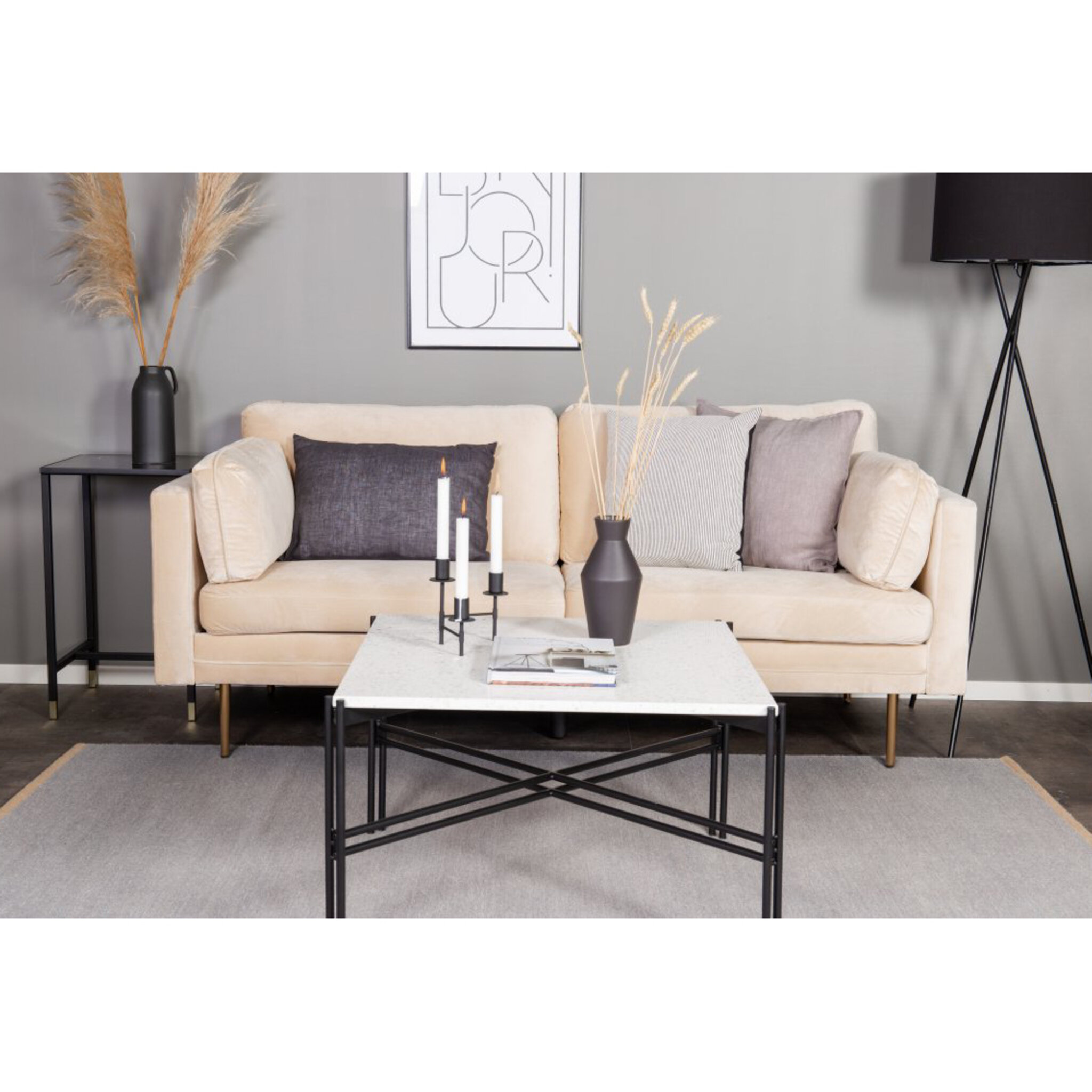 Soffa Boom 3-sits, vårgrön