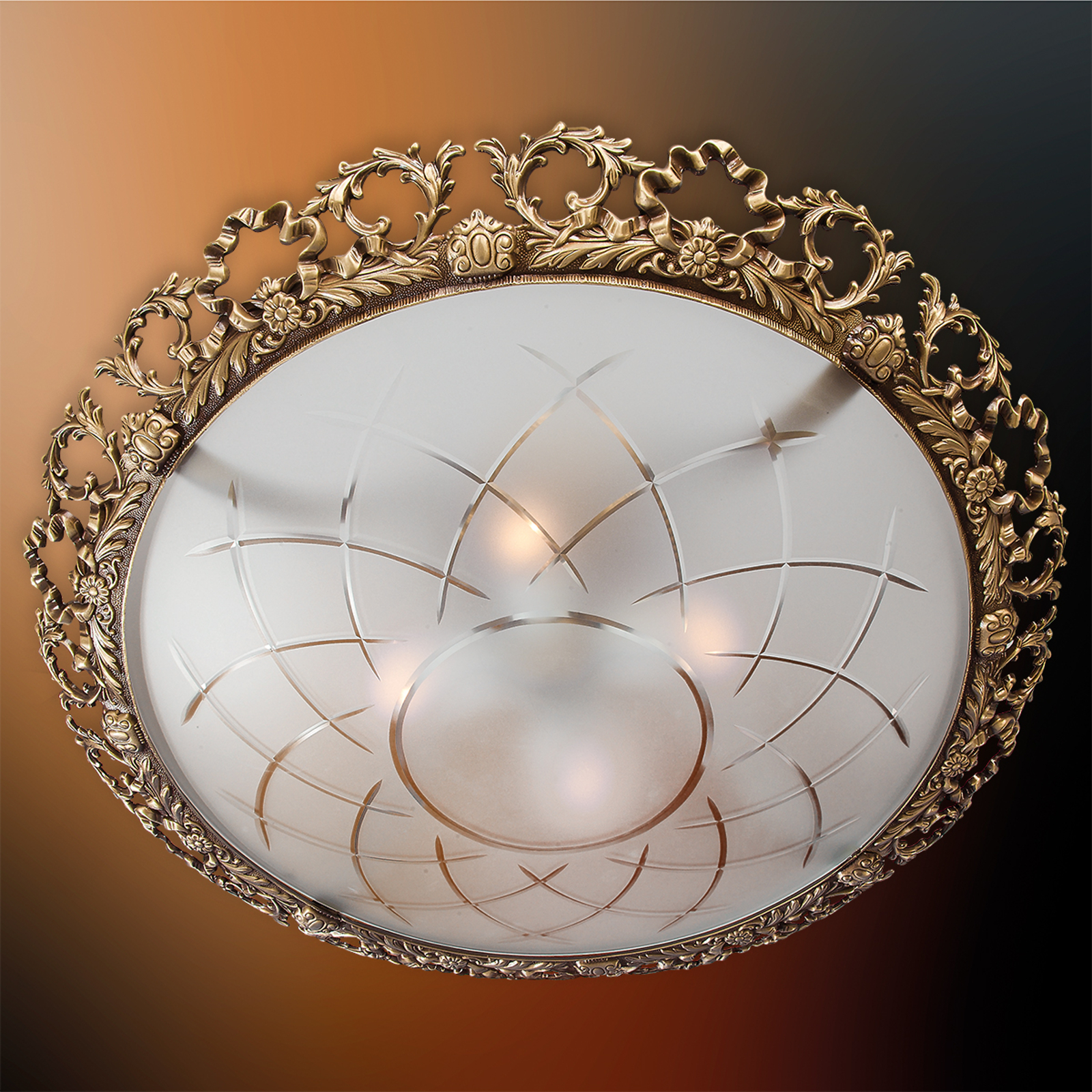 Vacker taklampa Arena – 57 cm