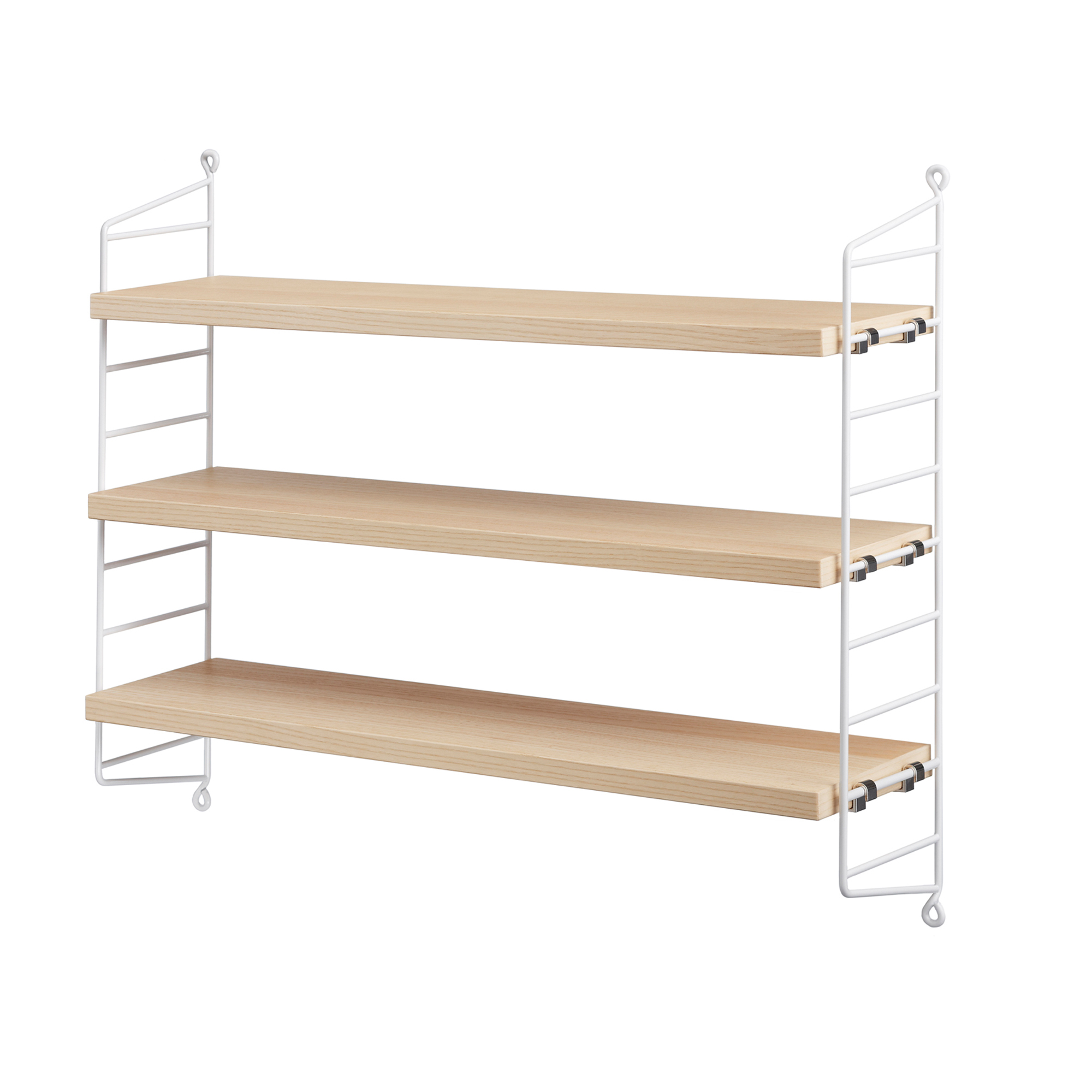 String Hylla Pocket String ask/vit