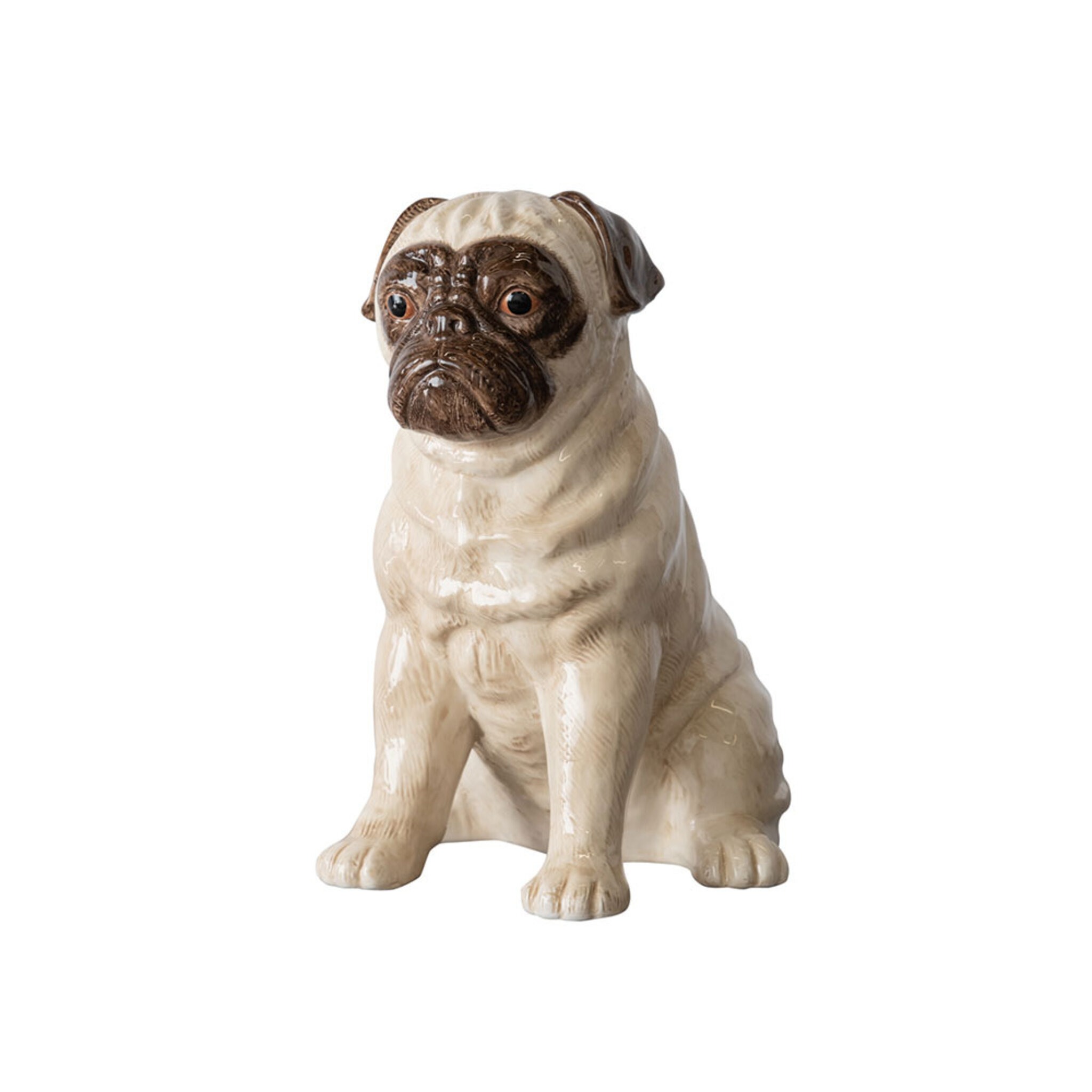 Decoration Big Pug, L:26xW:22xH:31cm