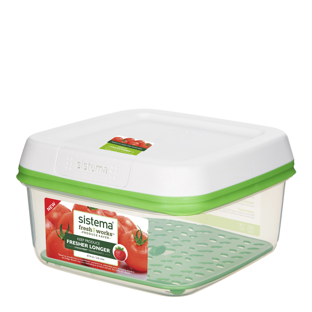 Sistema - Fresh Works Förvaringslåda 2,6 L