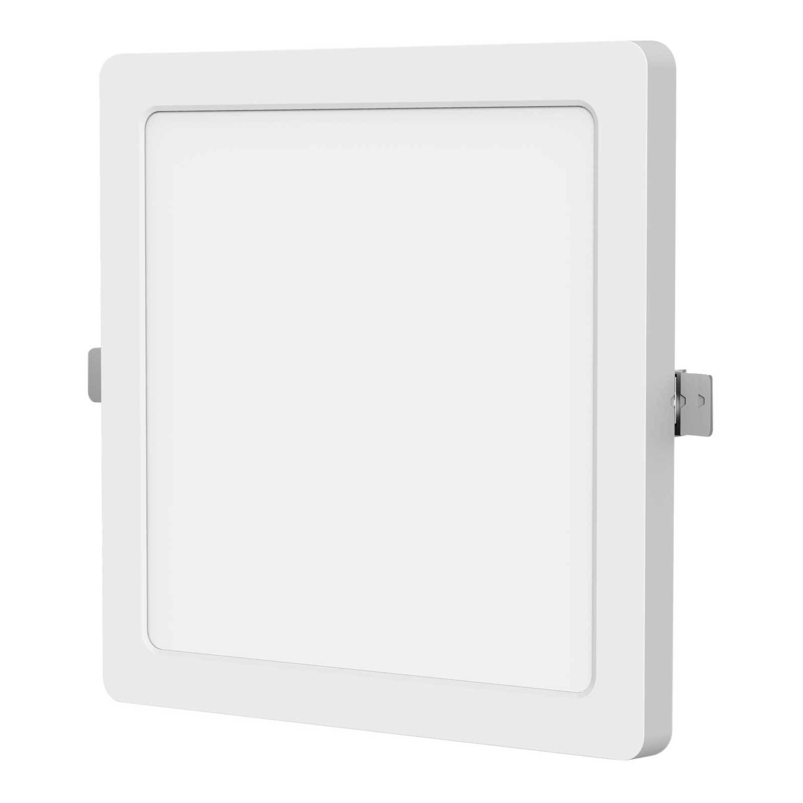 Megatron LED-saneringslampa Pano kantig 16,5 cm