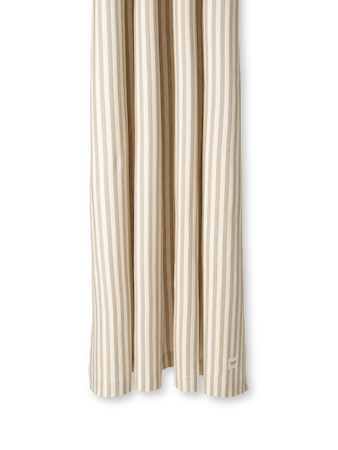 Chambray Duschdraperi Sand/Off-white