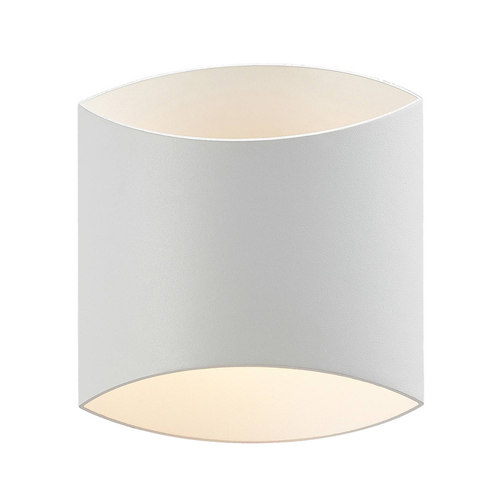 Arcchio Vilja vägglampa, sandvit, oval