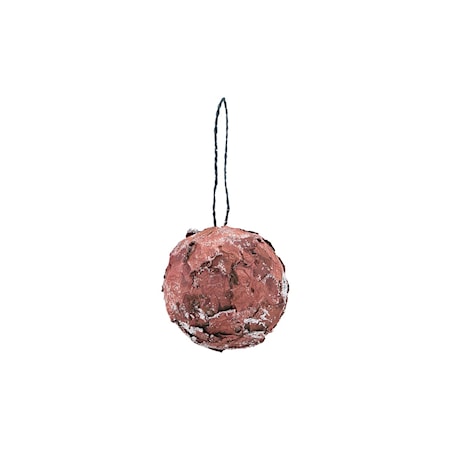 Julgranskula Rind glitter Small