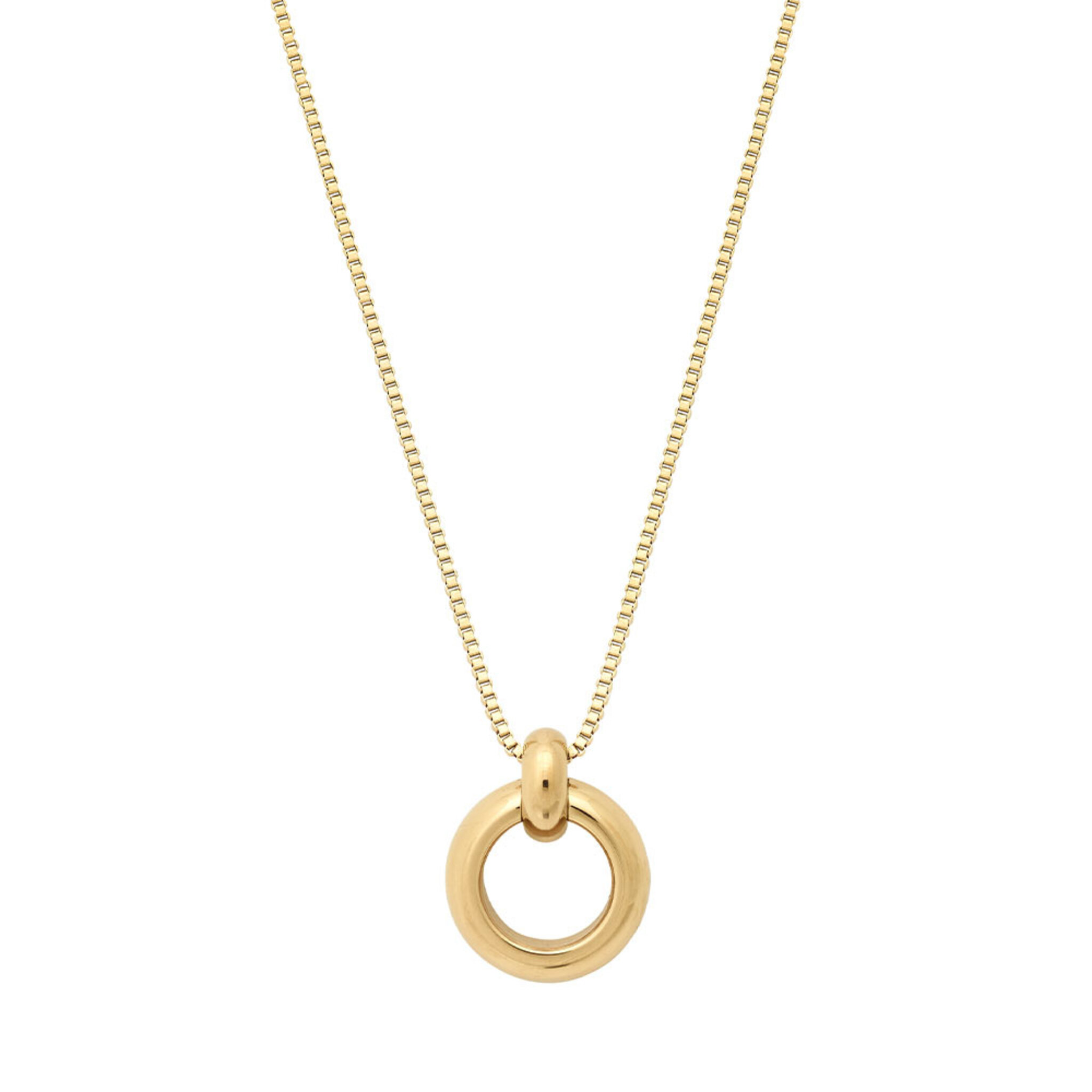 Enso Necklace L Gold, ONE SIZE
