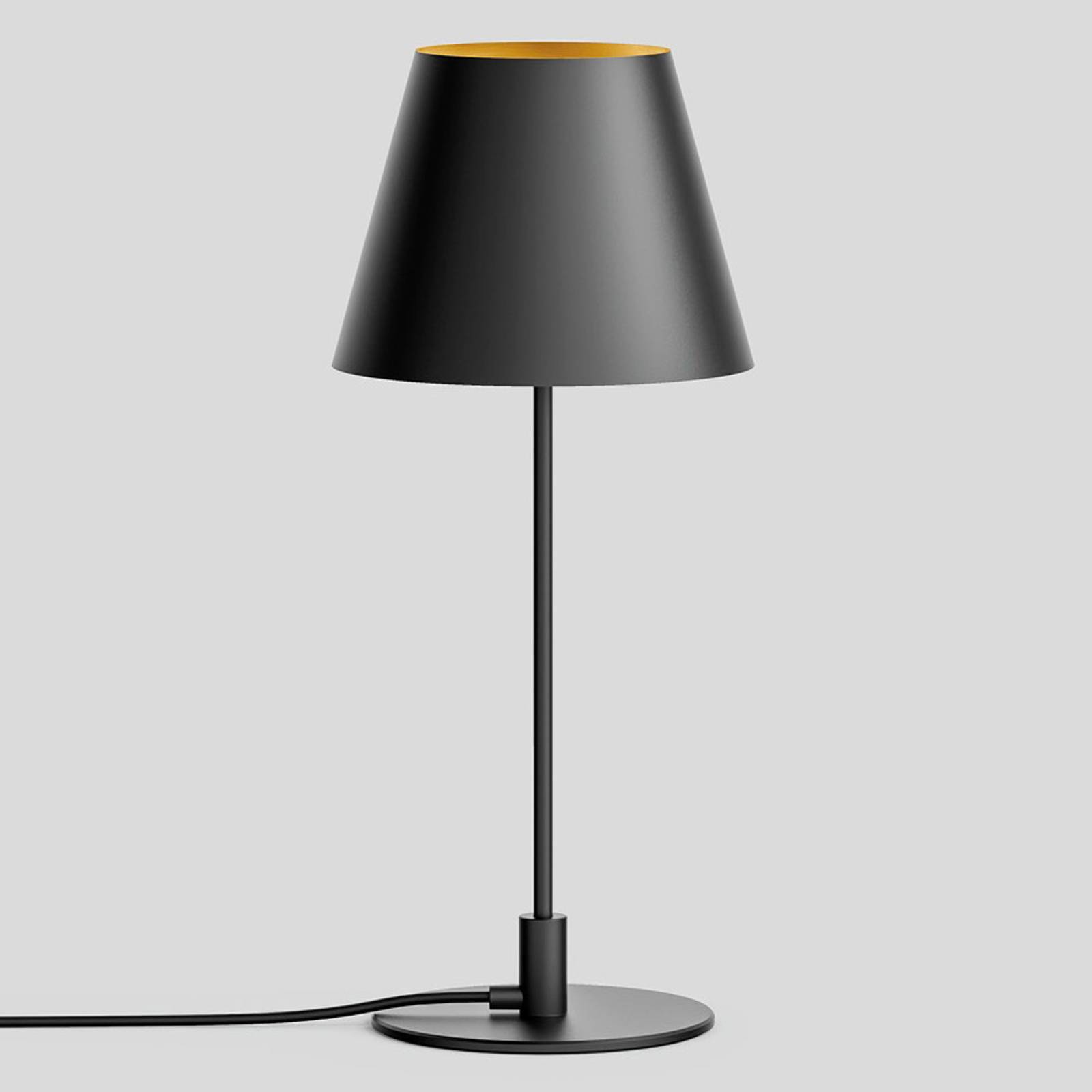 BEGA Studio Line bordslampa svart/mässing