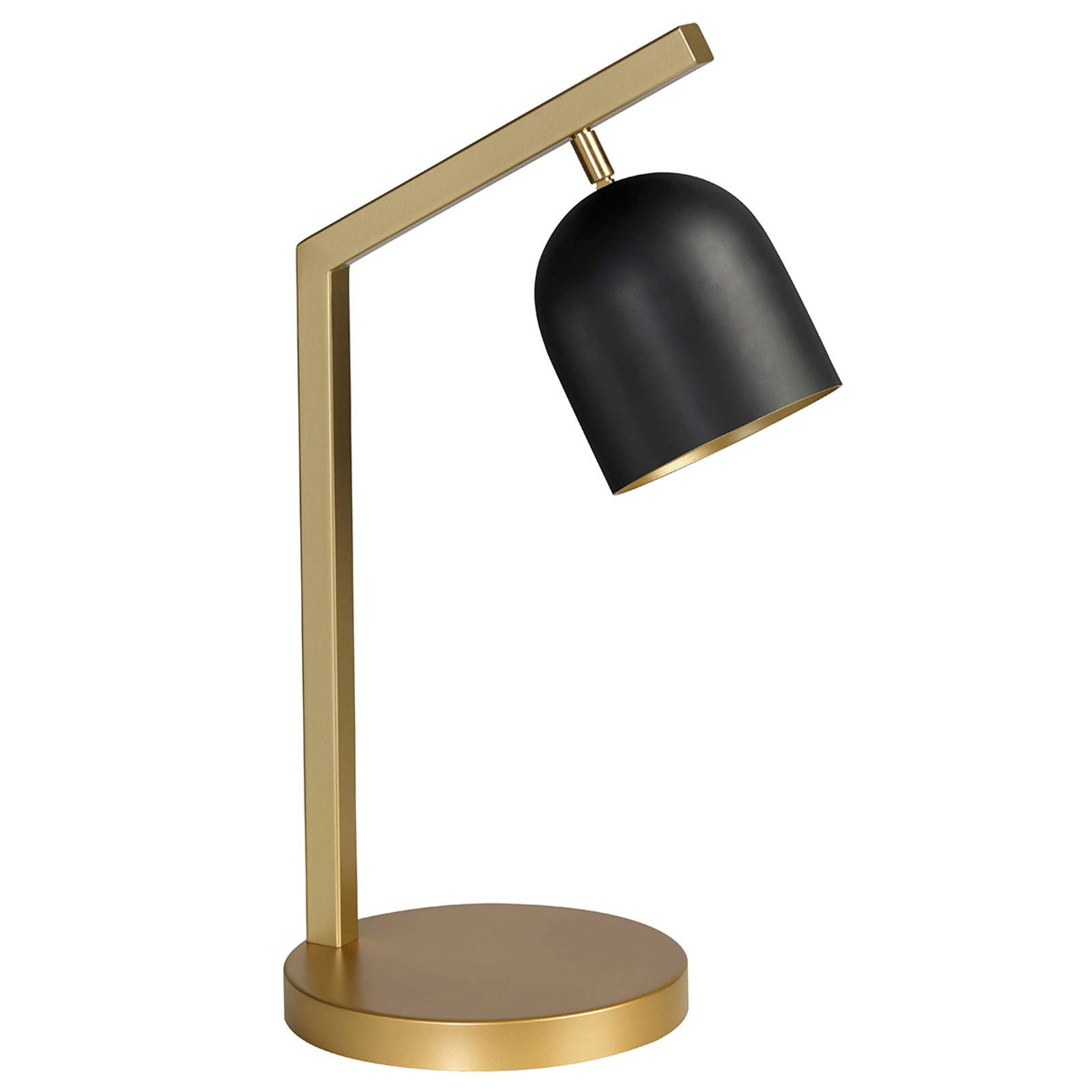 LED-bordslampa Dome stativ avbruten svart