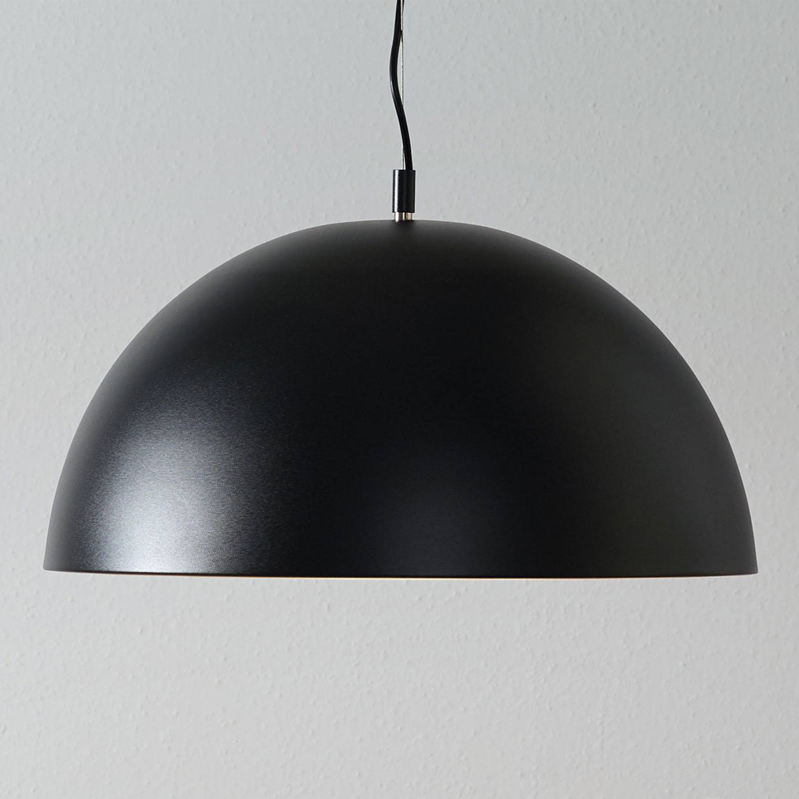 Lucande Phelan hänglampa 50 cm svart-guld