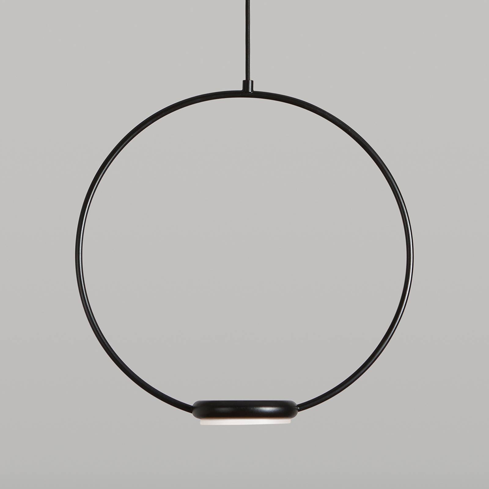 LED-taklampa Odigiotto i svart