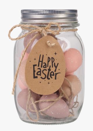 Egg bottle dekoration multi