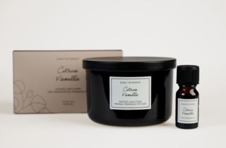 Citrus Vanilla doftsten brun