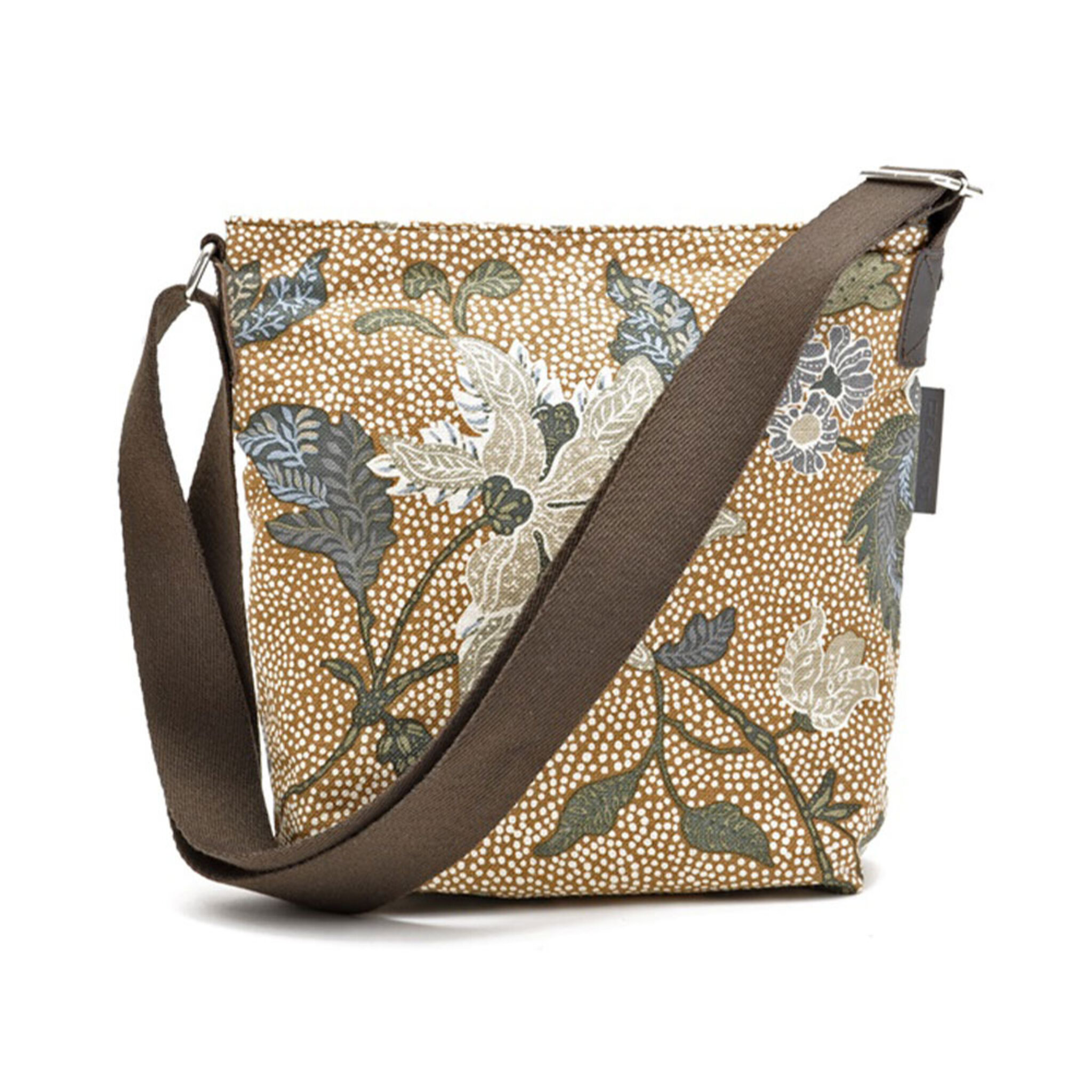 Small Shoulder Bag Flower Linen, ONE SIZE