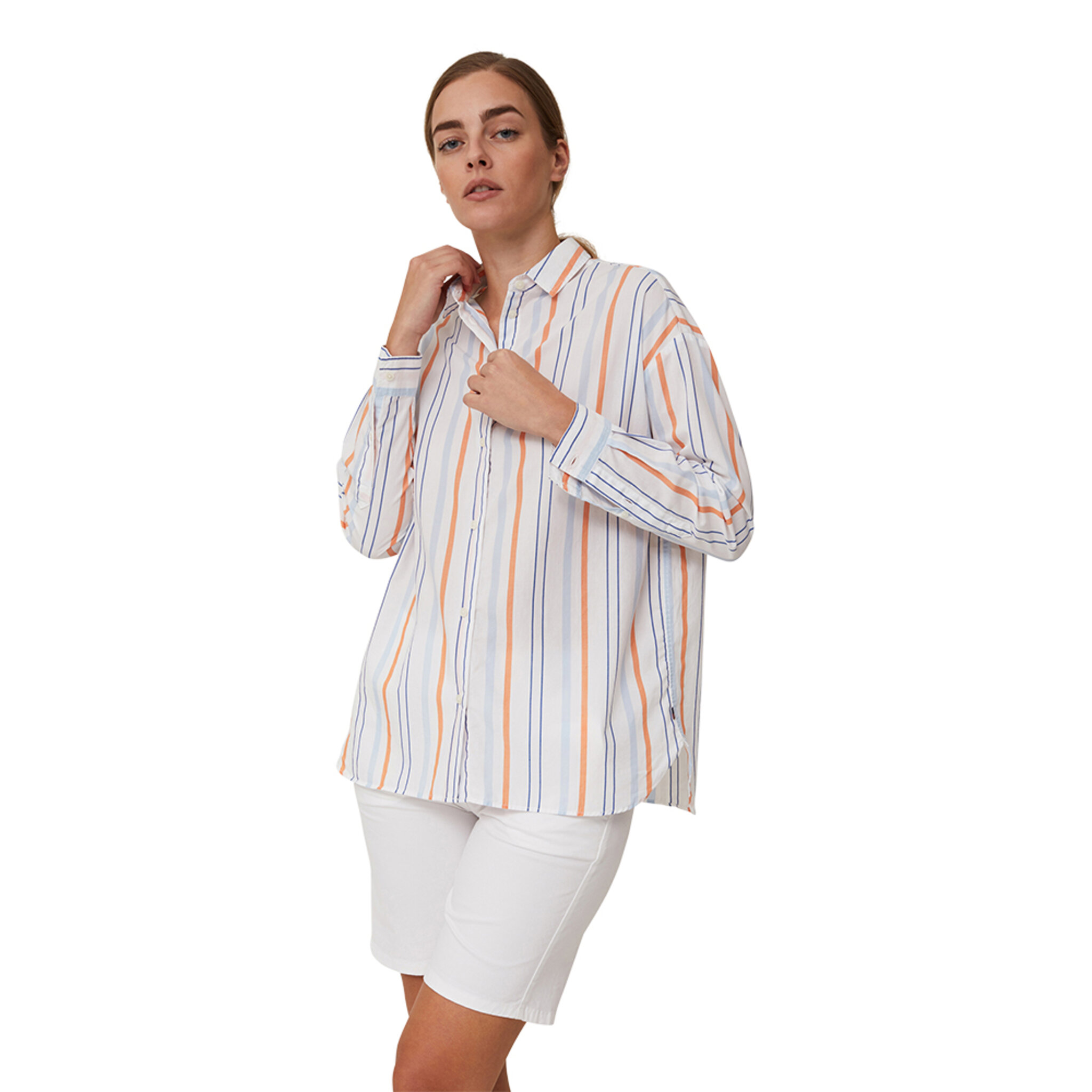 Edith Striped Poplin Shirt