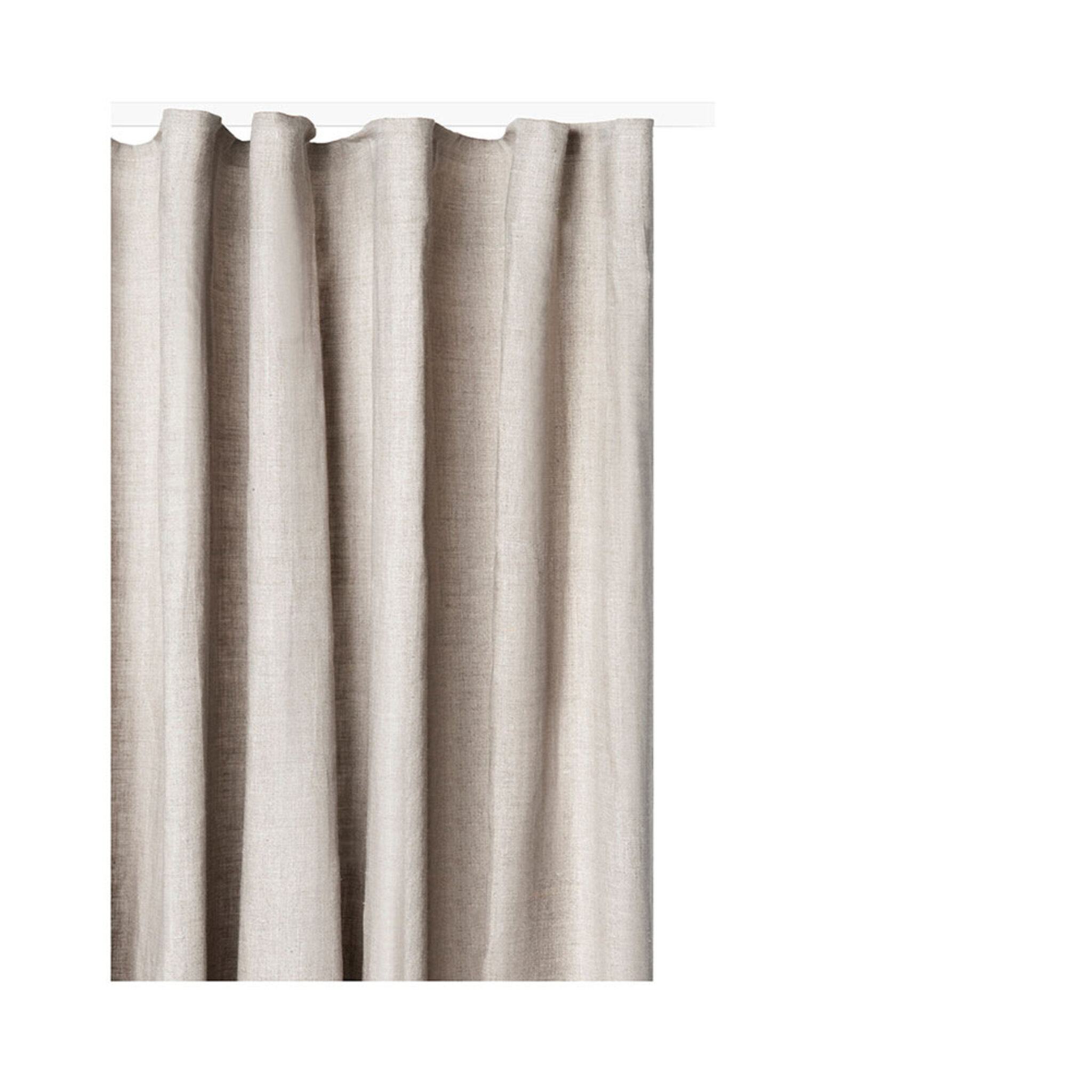 Gardin med veckband Lilja, 145x290 cm