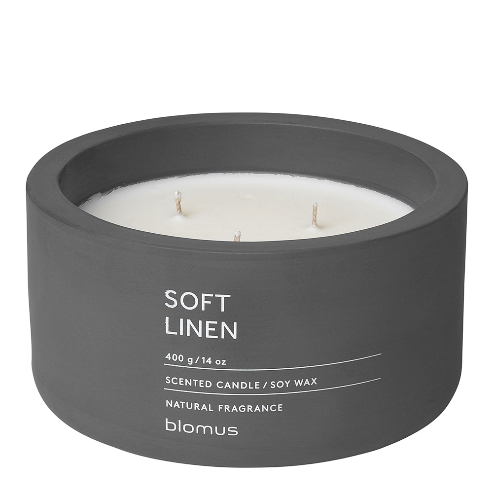 Blomus - Fraga Doftljus XL 400 g Soft Linen