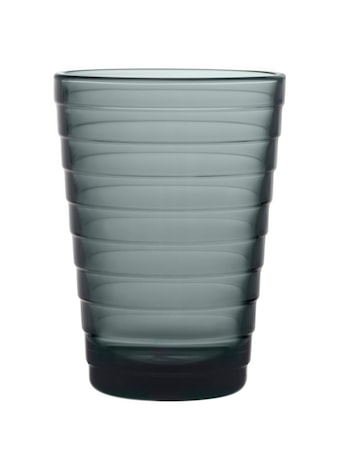 Aino Aalto Glas 33 cl Mörkgrå 2 st