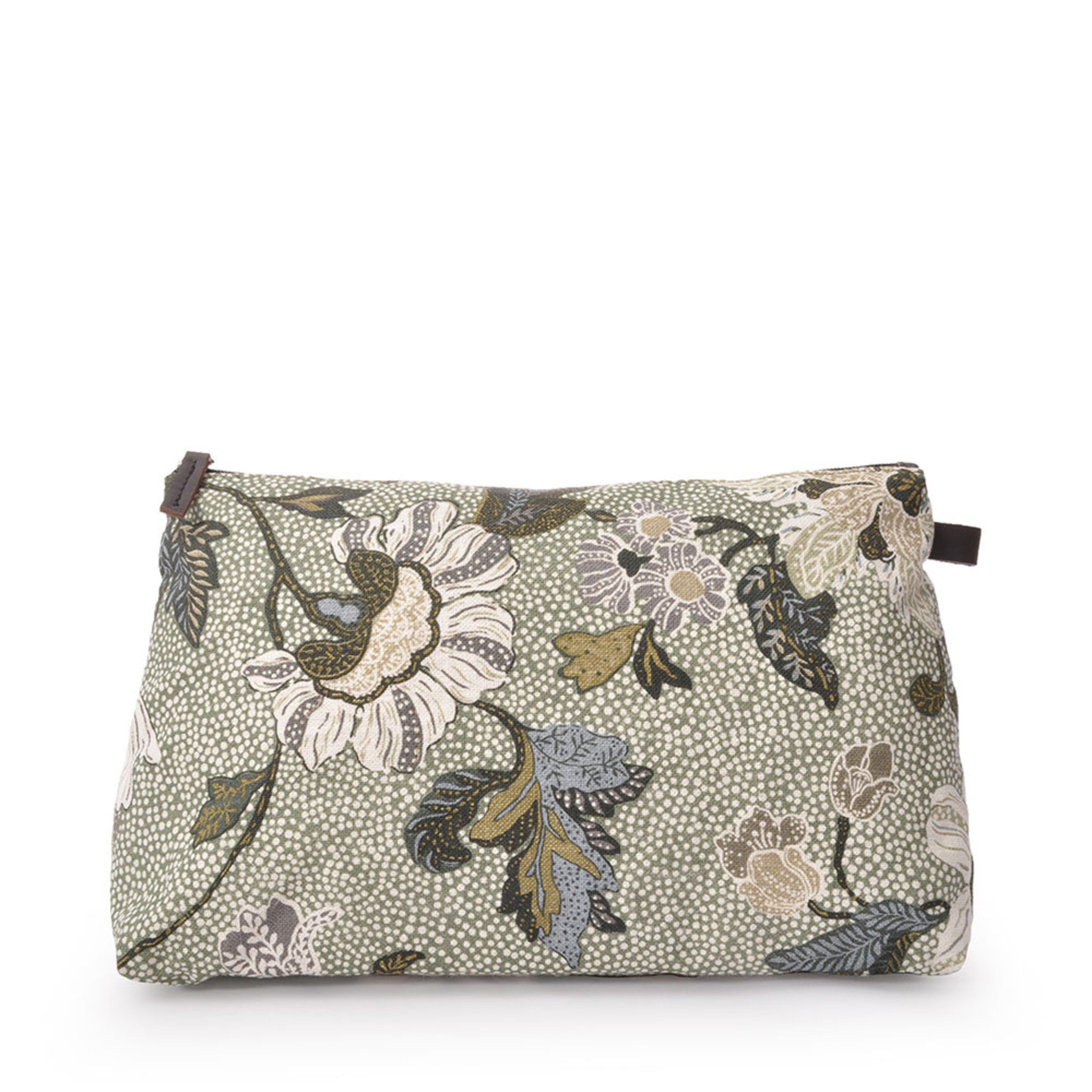 Cosmetic L Soft Green Flower Linen Collection