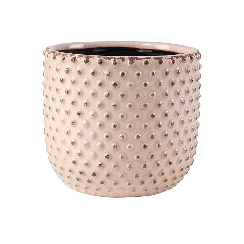 Kruka Bolino 14 cm, ljusrosa
