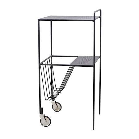 Rullbord Use Svart 75x35cm
