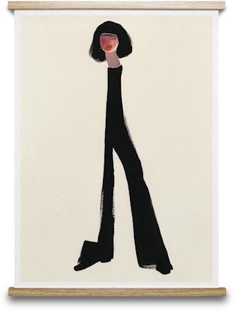 Black Pants Poster 50x70 cm