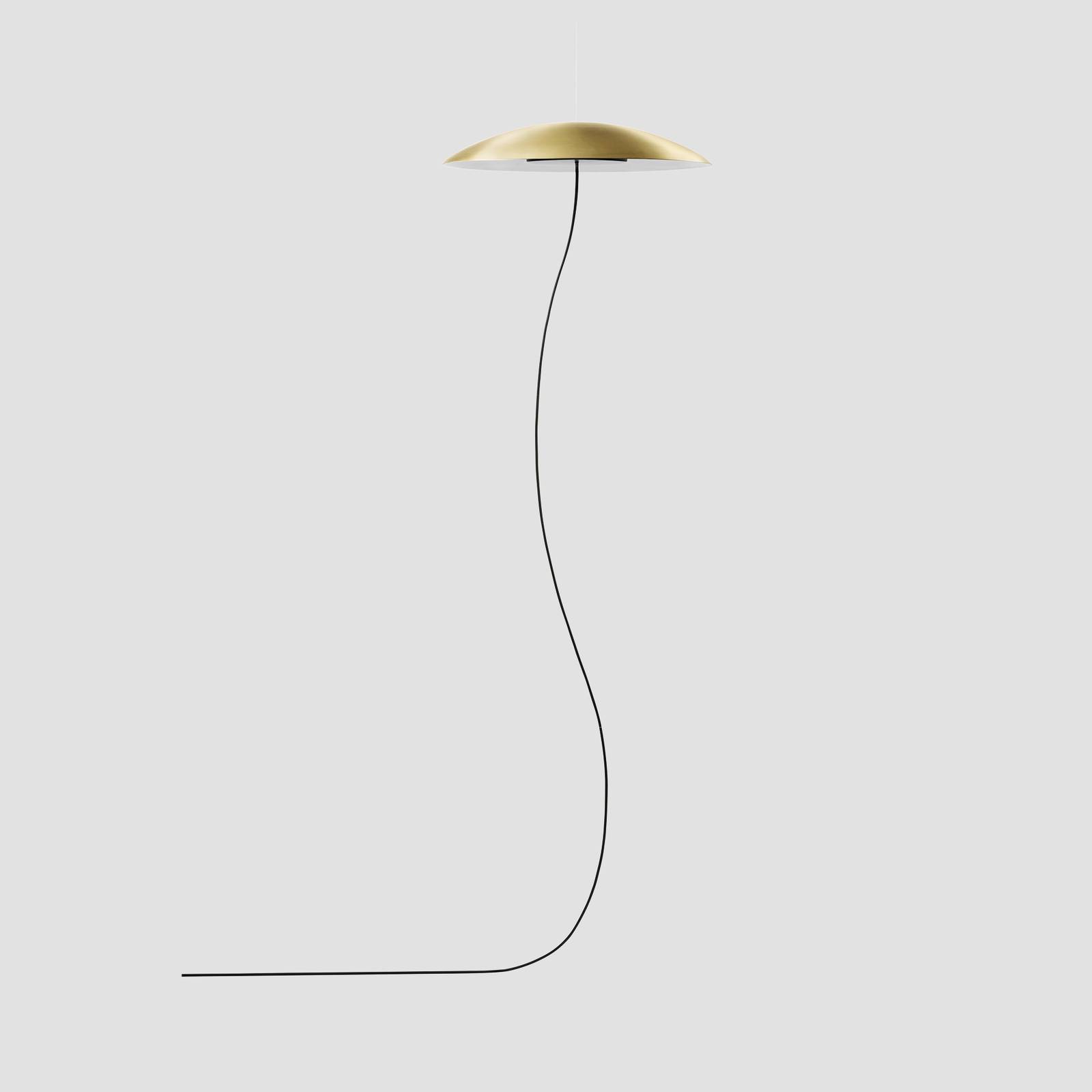 LEDS-C4 Noway Single LED-golvlampa guld matt