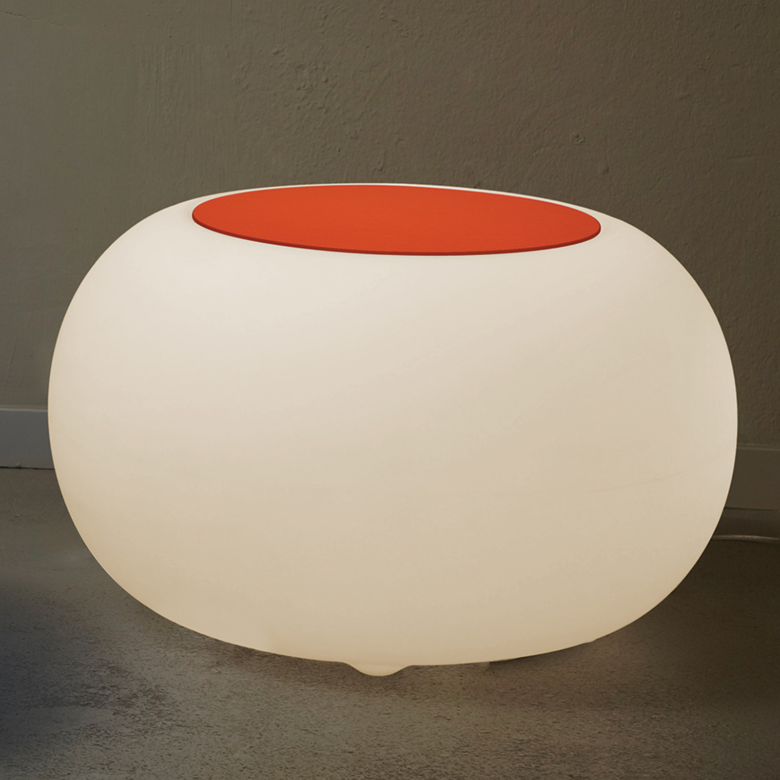 Bubble LED ACCU Outdoor bord - orange filtyta
