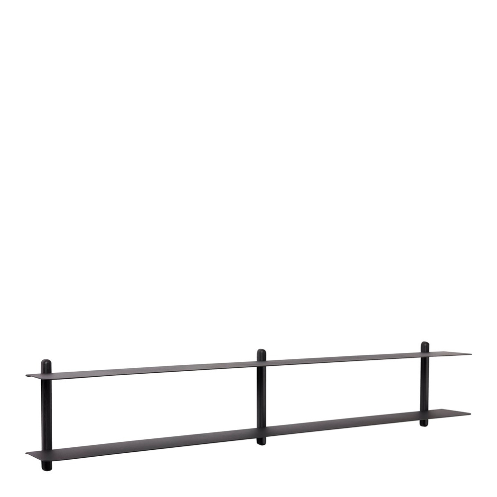Gejst - Nivo Hylla C 118 cm Svart ask/Ask