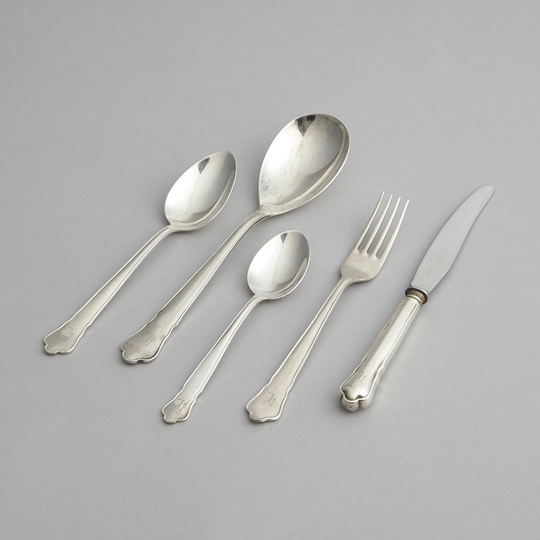 Vintage - SÅLD "Chippendale" Matbestick 45 delar
