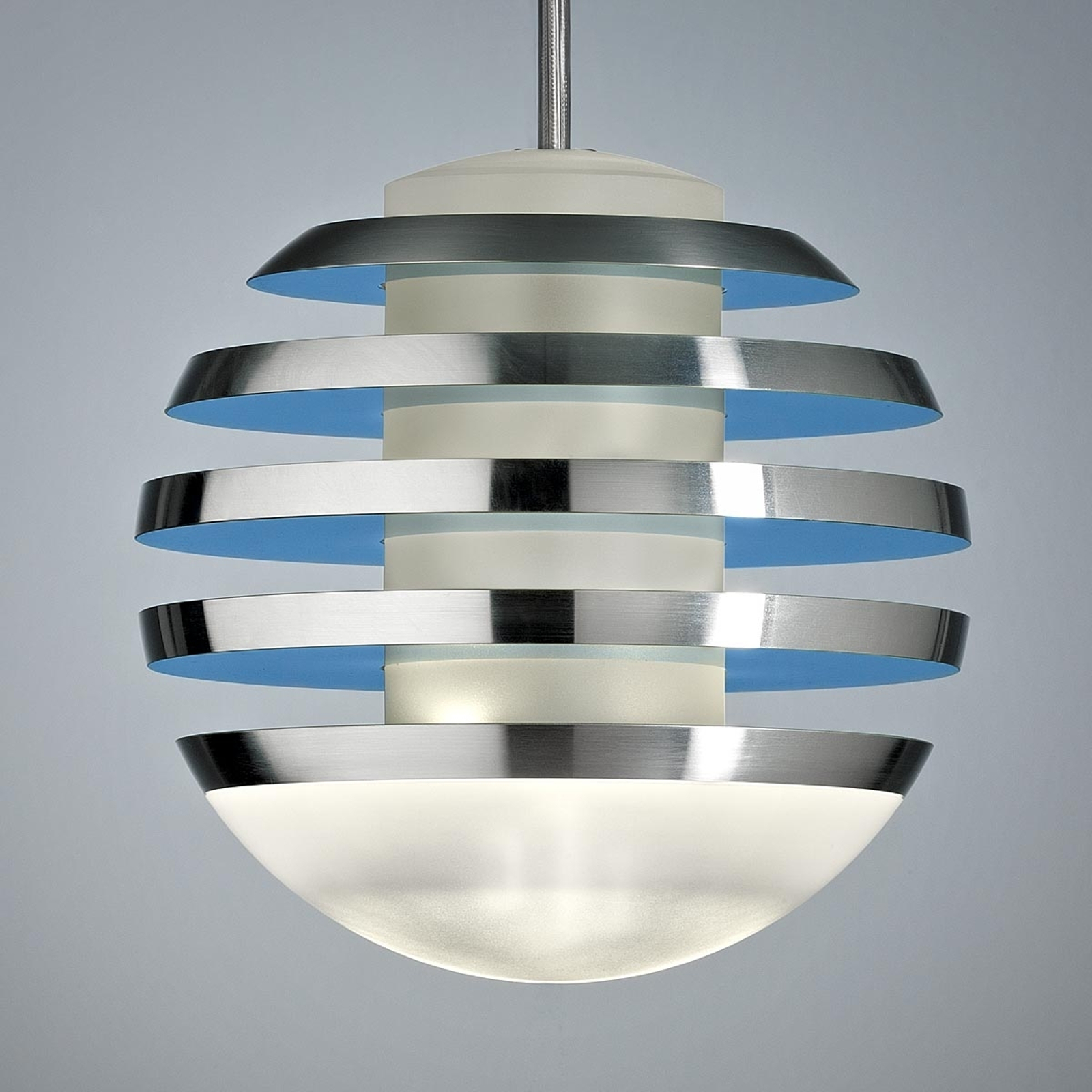 Blå LED-hänglampa BULO