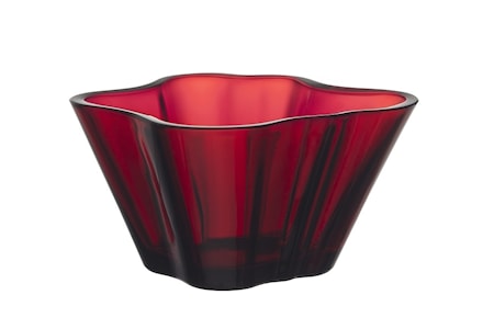Aalto skål 75 mm tranbär