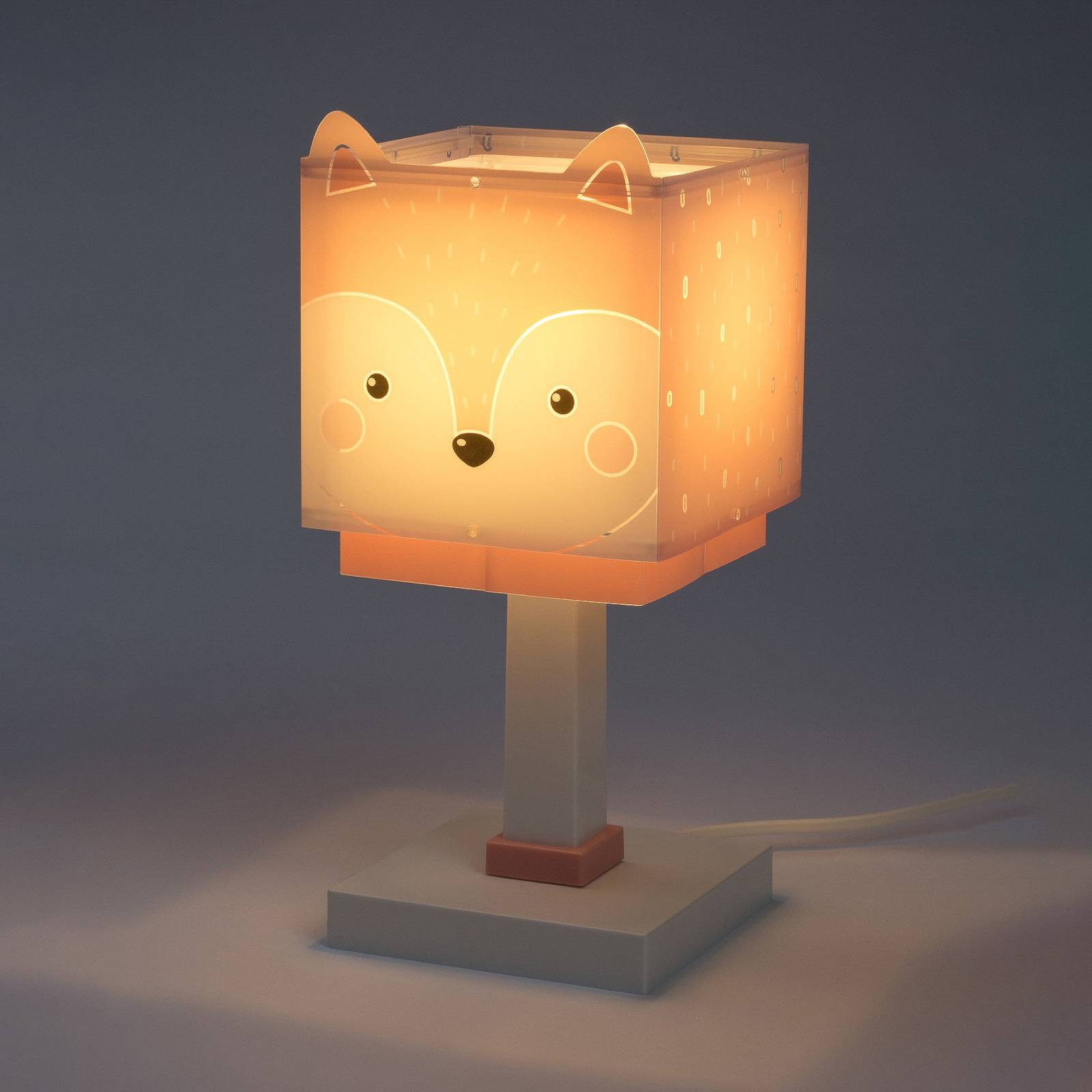 Bordslampa för barnrum Little Fox