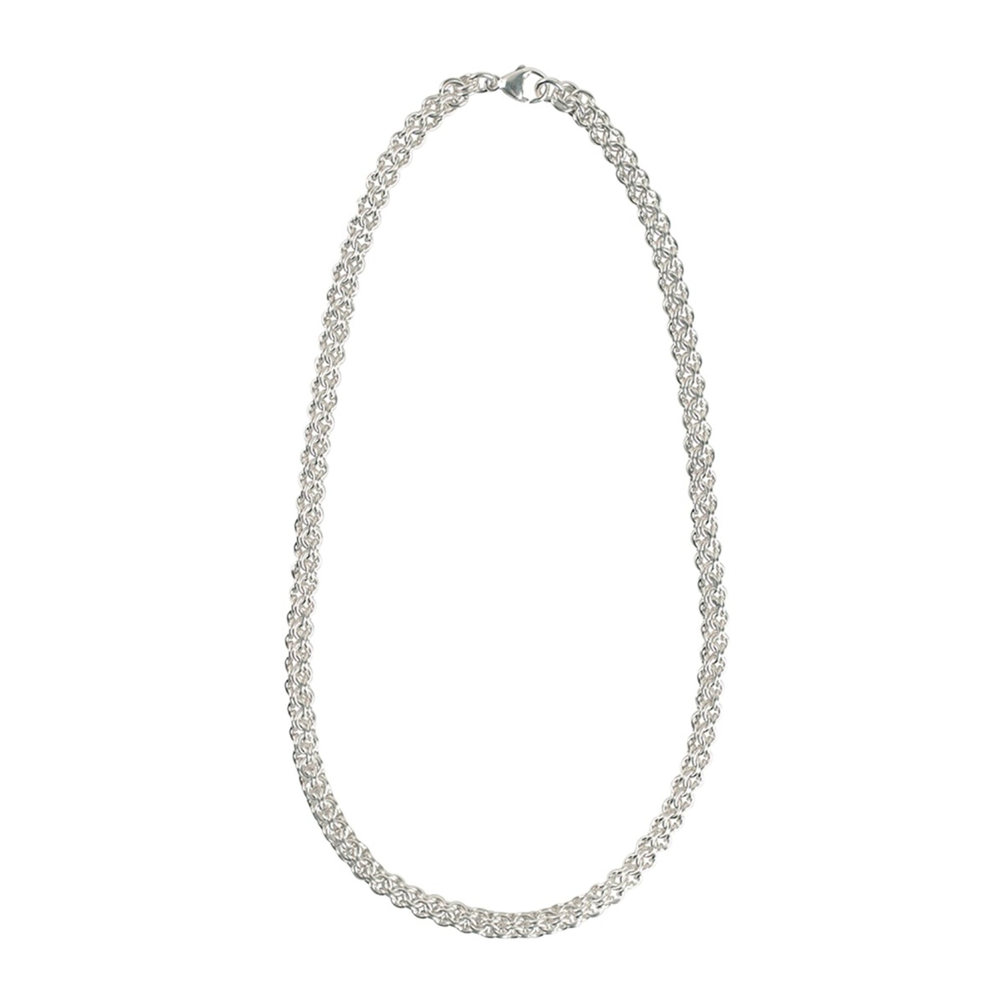 Halsband Silverringar tjockt av Ulla Andersson, silver