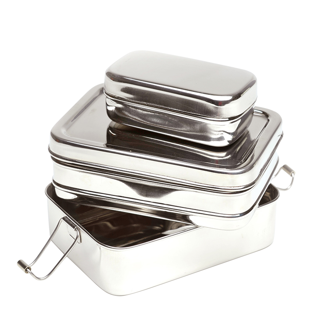 ECOlunchbox - Eco Matlåda 3-in-1 Rostfri