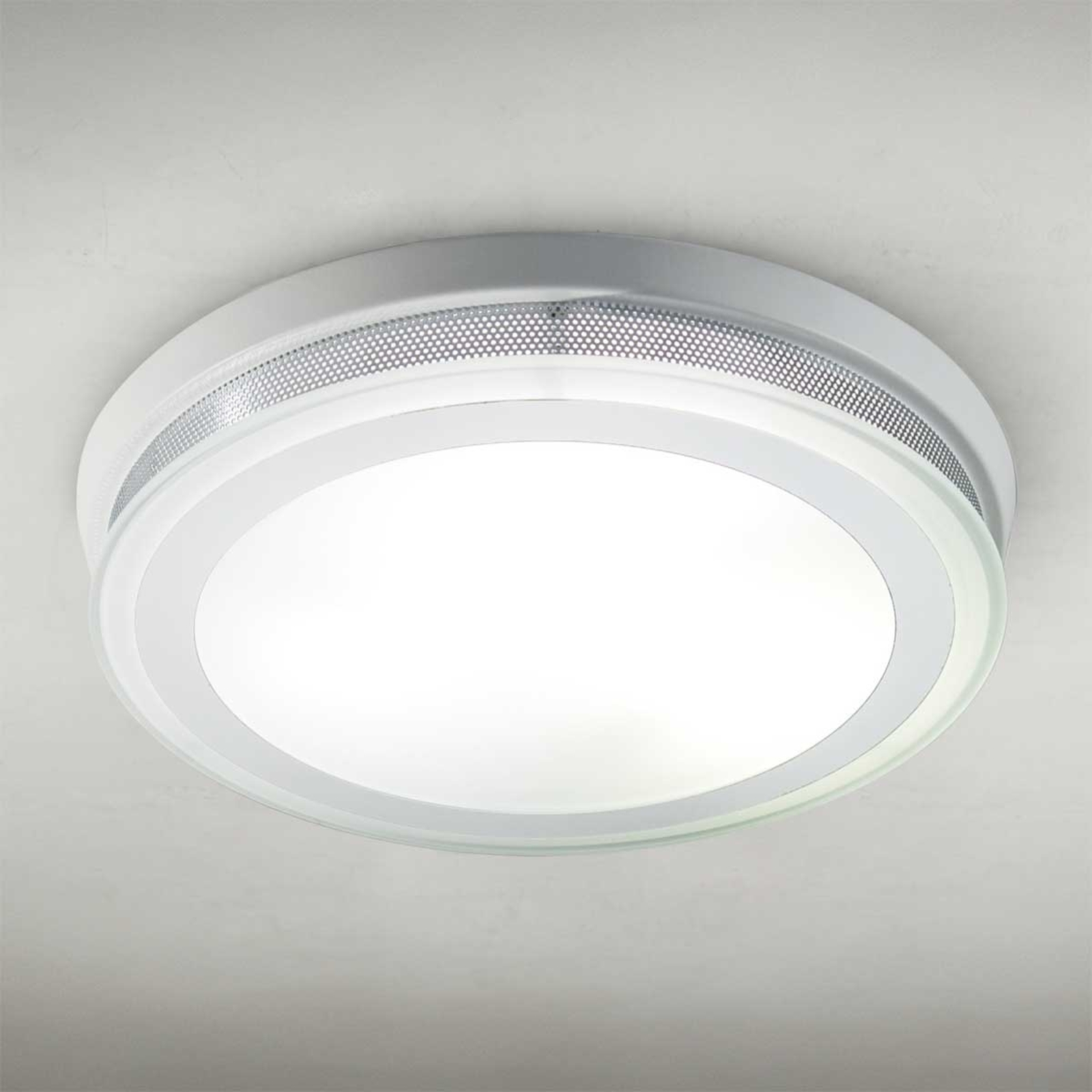 Rund taklampa RING, 9115 x 37 cm, vit