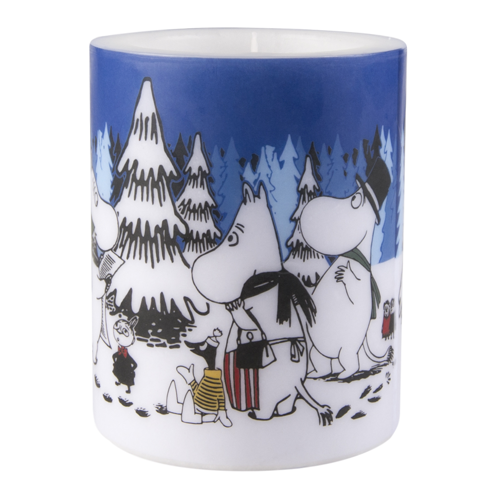 Muurla - Mumin Ljus Winter Forest 12 cm